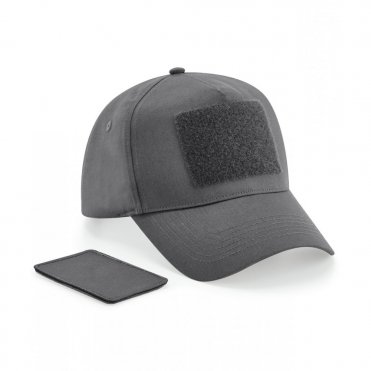 BC638 Removable Patch 5-Panel Cap