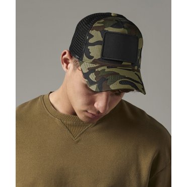 BC641 Patch Snapback Trucker