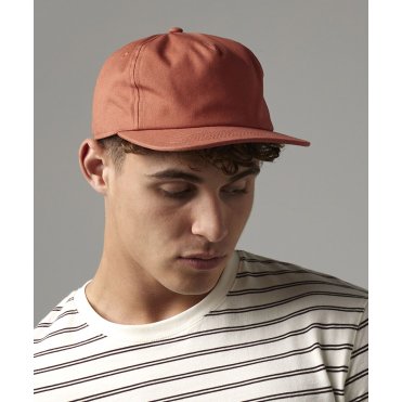 BC64N Organic Cotton Unstructured 5-Panel Cap
