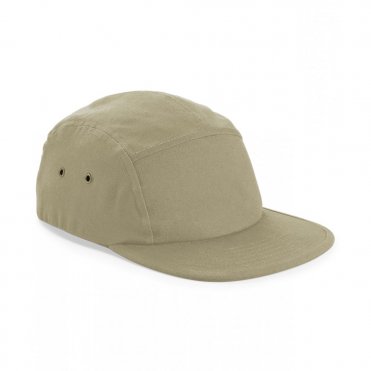 BC654 Canvas 5-Panel Camper Cap