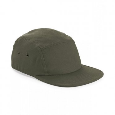 BC654 Canvas 5-Panel Camper Cap