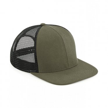 BC664 Original Flat Peak 6-Panel Trucker