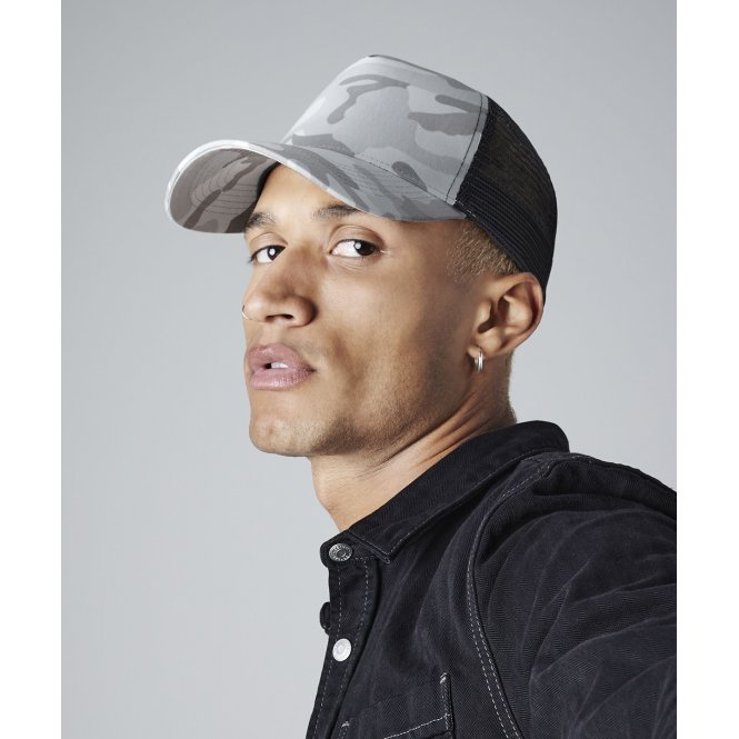 Beechfield BC694 Camo Snapback Trucker