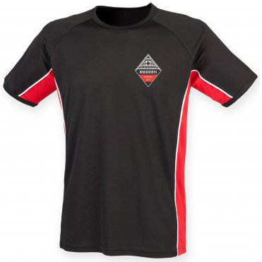 Bridgnorth Running Club Performance Panel T-Shirt