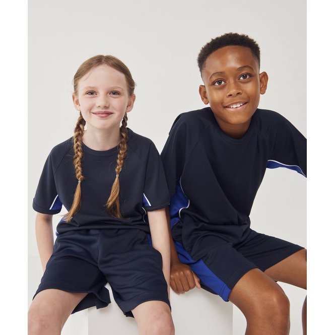 Finden+Hales LV242 Children's Performance Panel T-Shirt