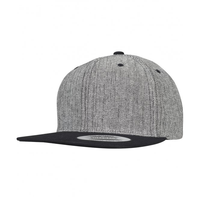Flexfit by Yupoong YP085 Melange Solid Snapback (6089ms)