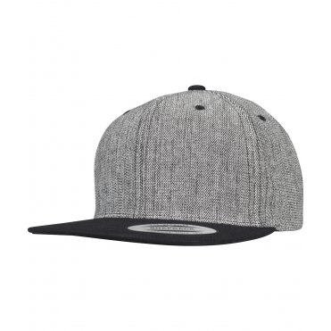 YP085 Melange Solid Snapback (6089ms)