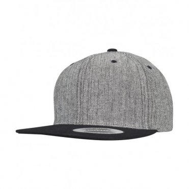 YP085 Melange Solid Snapback (6089ms)