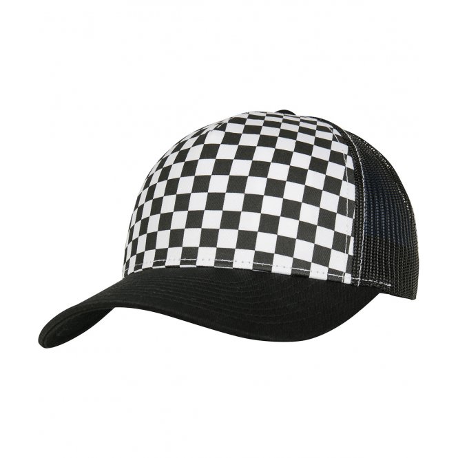 Flexfit by Yupoong YP124 Checkerboard Retro Trucker (6506cb)