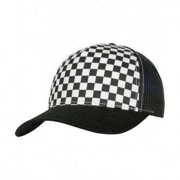 YP124 Checkerboard Retro Trucker (6506cb)