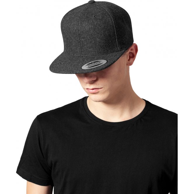 Flexfit by Yupoong YP132 Melton Wool Snapback (6689m)