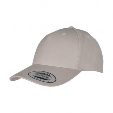 YP158 Yp Classics 5-Panel Premium Curved Visor Snapback Cap (5789m)