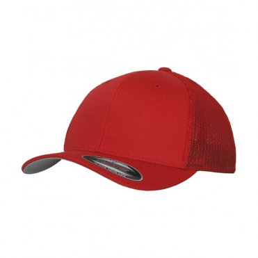 YP179 Flexfit Mesh Trucker