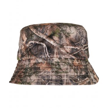 YP204 Sherpa Real Tree Camo Reversible Bucket Hat (5003rs)