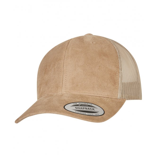 Flexfit by Yupoong YP236 Imitation Suede Leather Trucker Cap (6606su)