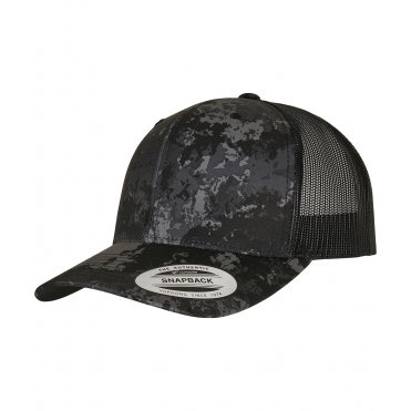 YP239 Yp Classics Veil Camo Retro Trucker Cap (6606vc)