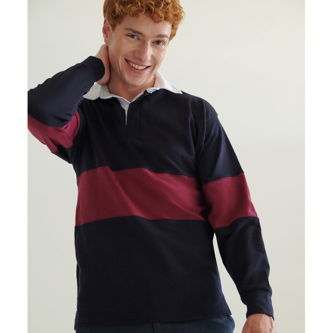 Front Row FR07M Panelled Rugby Shirt