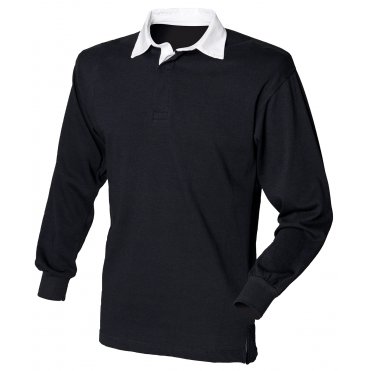 FR100 Long Sleeve Plain Rugby Shirt