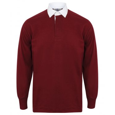 FR100 Long Sleeve Plain Rugby Shirt