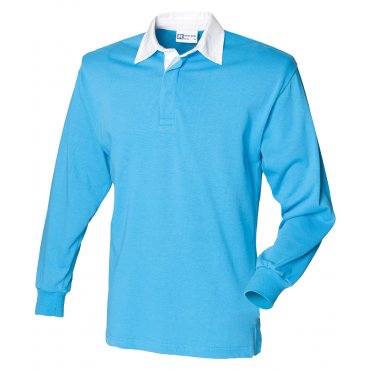 FR100 Long Sleeve Plain Rugby Shirt