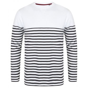 FR134 Long Sleeve Breton Striped T