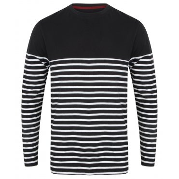 FR134 Long Sleeve Breton Striped T