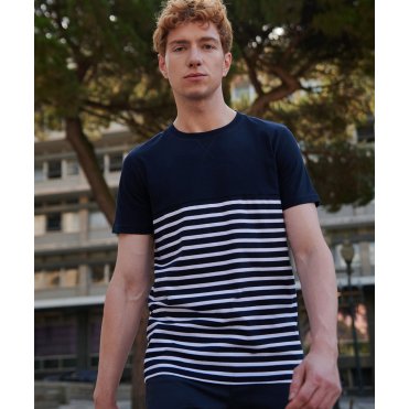 FR135 Short Sleeve Breton T