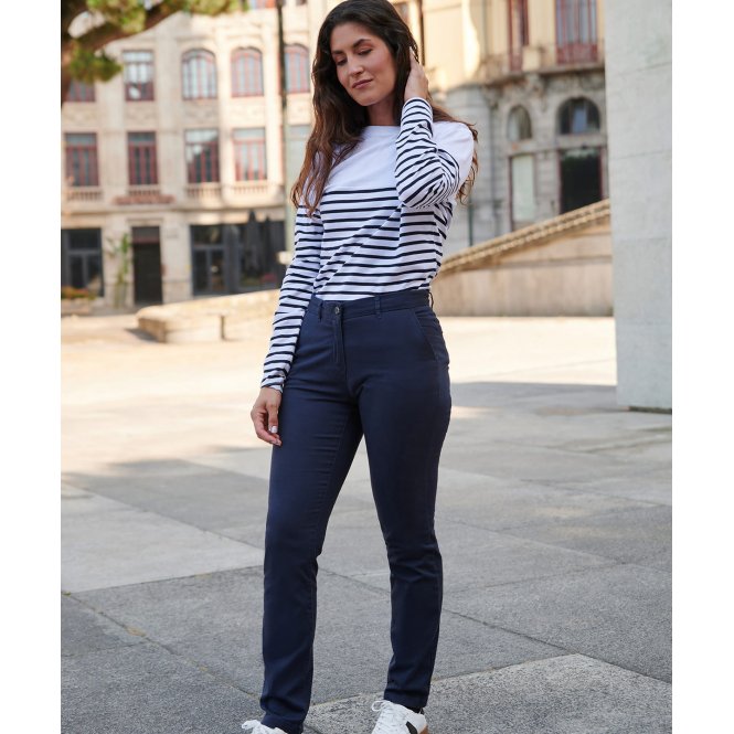 Front Row FR622 Women's Stretch Chinos