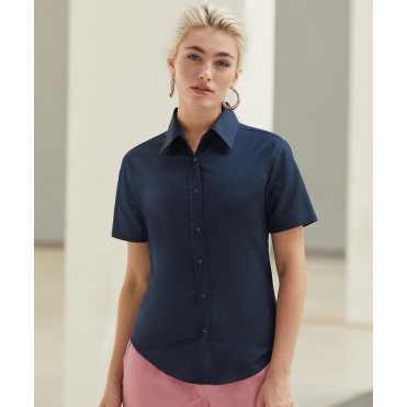 SS003 Women's Oxford Short Sleeve Shirt