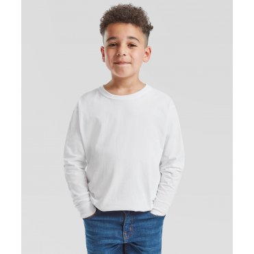 SS007 Children's Long Sleeve Valueweight T