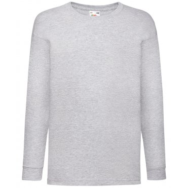 SS007 Children's Long Sleeve Valueweight T