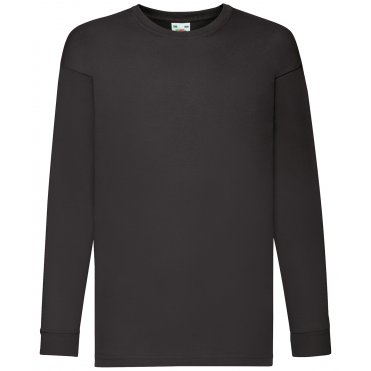 SS007 Children's Long Sleeve Valueweight T