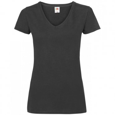 SS047 Women's Valueweight V-Neck T