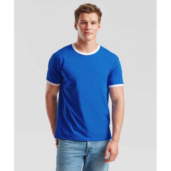 Fruit of The Loom SS168 Ringer T