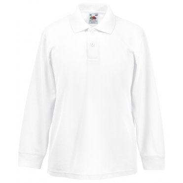 SS320 Children's Long Sleeve 65/35 Polo