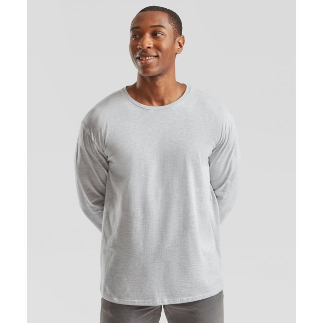 Fruit of The Loom SS433 Iconic 150 Classic Long Sleeve T