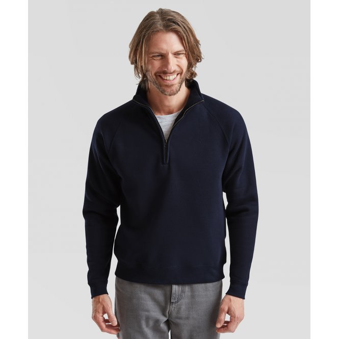Fruit of The Loom SS830 Premium 70/30 Zip-Neck Sweatshirt