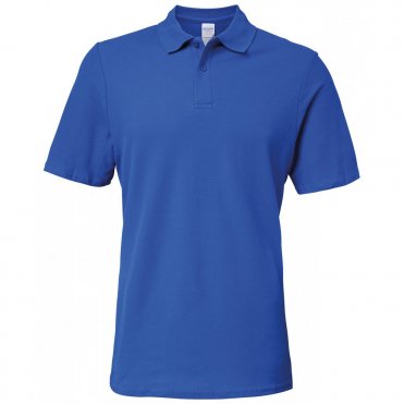 GD017 Softstyle Adult Double Pique Polo