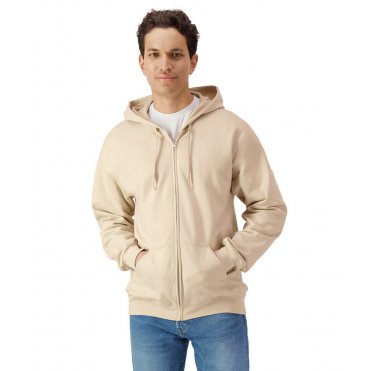 GD068 Softstyle Midweight Fleece Adult Full-Zip Hoodie