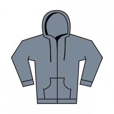 GD068 Softstyle Midweight Fleece Adult Full-Zip Hoodie
