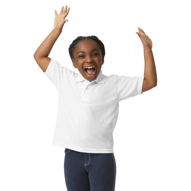 Gildan GD40B Children's Dryblend Jersey Knit Polo