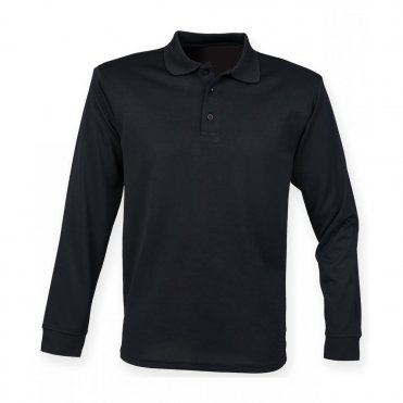 HB478 Long Sleeve CoolPlus Polo Shirt