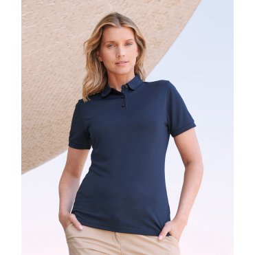 HB466 Women's Recycled Polyester Polo Shirt