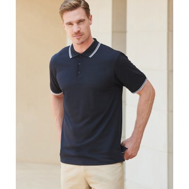 HB482 Double Tipped CoolPlus Polo Shirt
