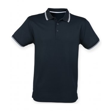 HB482 Double Tipped CoolPlus Polo Shirt