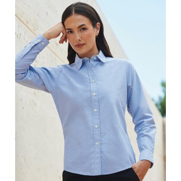 HB511 Women's Classic Long Sleeve Oxford Shirt