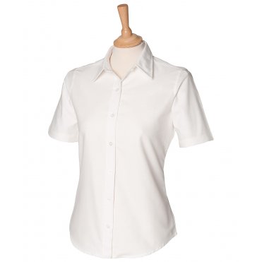 HB516 Women's Short Sleeve Classic Oxford Shirt