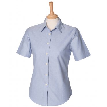 HB516 Women's Short Sleeve Classic Oxford Shirt