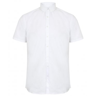 HB517 Modern Short Sleeve Oxford Shirt