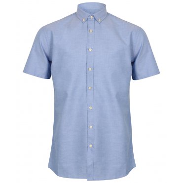 HB517 Modern Short Sleeve Oxford Shirt